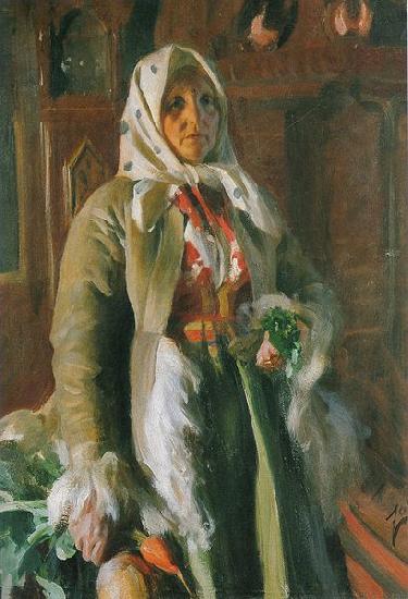 Anders Zorn Mona Sweden oil painting art